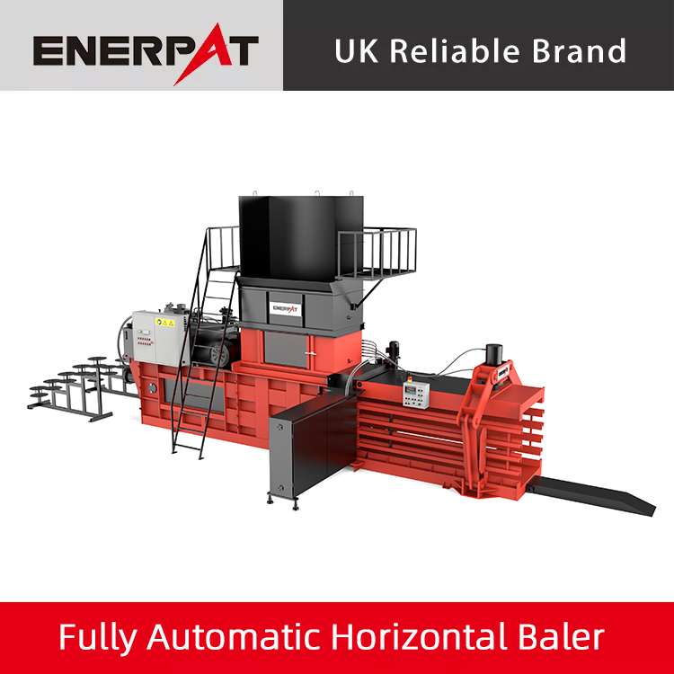 Auto Tie Horizontal Hydraulic Baler