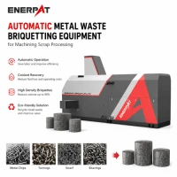 Automatic Metal Waste Briquetting Equipment for Machining Scrap Processing