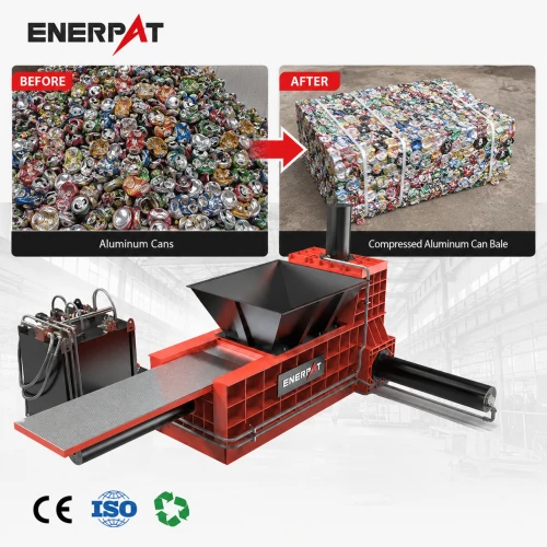 Automatic Aluminum Can Baler Machine for Recycling Plants