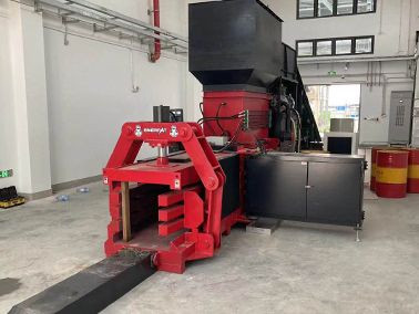 Pull-Up Pants Manufacturing Waste Baler Machine