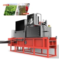Full Automatic Hemp Hurd Baler Rice Husk Baler