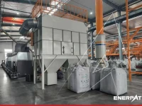 BM-8024 Hydraulic 800Ton Copper Chips Pucking Machine Copper turnings briquetting