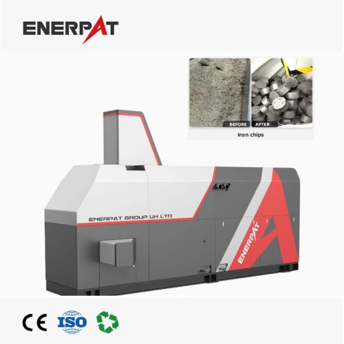 Horizontal BM-6320 630Ton Aluminum Chips / Aluminum Turnings Chips Briquetting Press Machine