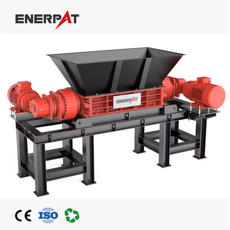 Industrial Tire Shredder Machine for Waste Tire Recycling