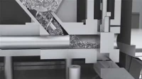 Automatic Metal Waste Briquetting Equipment for Machining Scrap Processing
