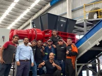 Double Shaft  Scarp Aluminum Crusher for Recycling