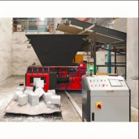 Hopper Style Automatic Aluminum Wire Scrap Baler Aluminum Wheel Scrap Press Machine