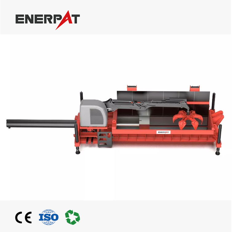 Automatic Hydraulic Mobile Car Crusher Baler, Powerful Car Baling Machine and Car Compactor for Efficient Recycling
