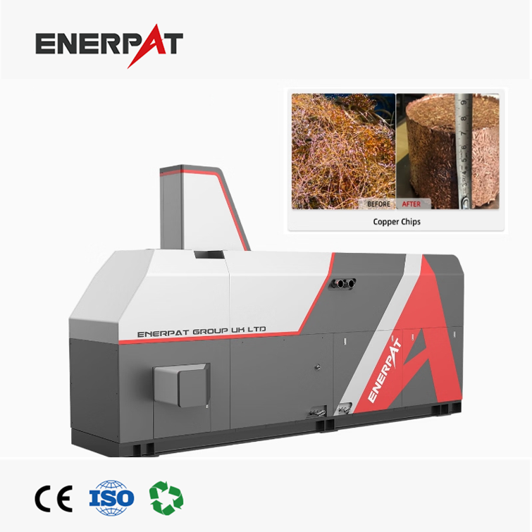 Horizontal BM-6320 630Ton Aluminum Chips / Aluminum Turnings Chips Briquetting Press Machine