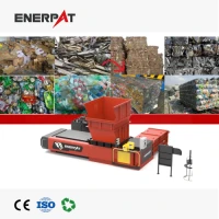Heavy Duty Automatic Two Ram Baler Machine for Industrial Use
