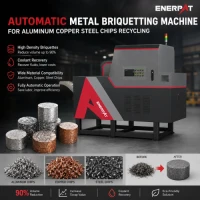 Automatic Metal Briquetting Machine for Aluminum Copper Steel Chips Recycling
