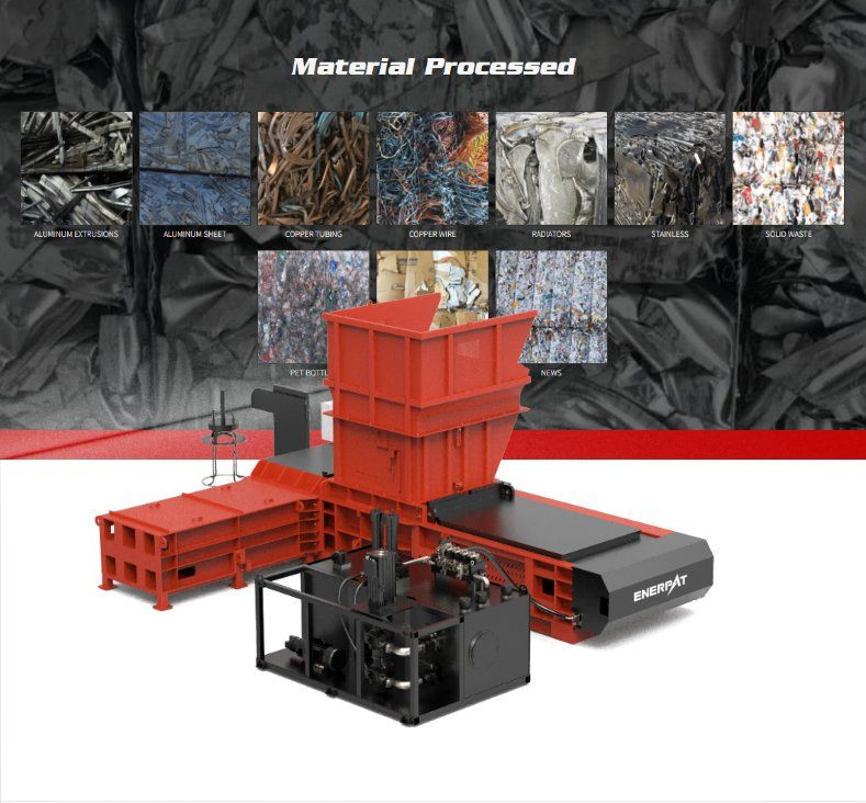 Heavy Duty Automatic Two Ram Baler Machine for Industrial Use