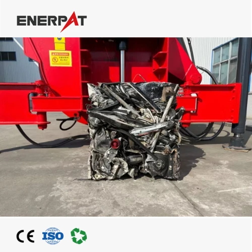 Mobile Car Compactor Machine for End-of-Life Vehicle Recycling