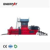 Corrugated Paper Horizontal Baler Industrial Cardboard Baler for Recycling Plants