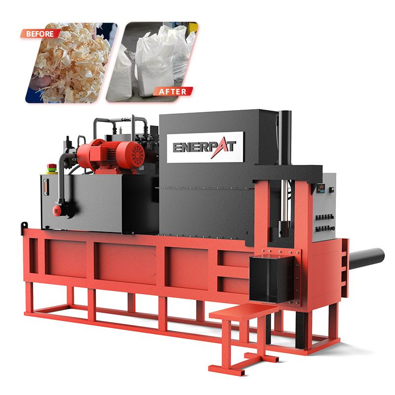 Full Automatic Hemp Hurd Baler Rice Husk Baler