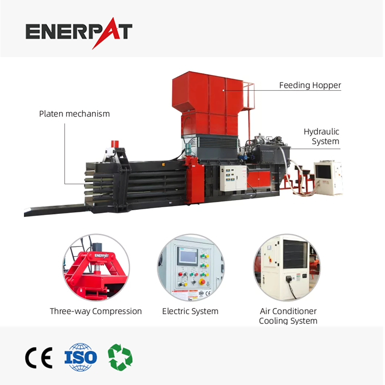 Pull-Up Pants Manufacturing Waste Baler Machine
