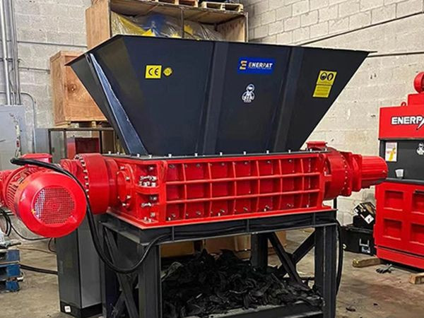 Double Shaft  Scarp Aluminum Crusher for Recycling