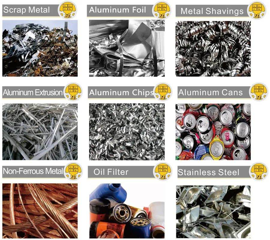 aluminum  Metal Briquetting Press machine