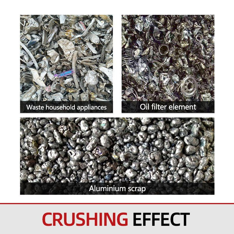 Scrap Metal Hammer Mill Crushercar Shredder for 10 Tons Per Hour Capacity