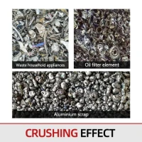 Scrap Metal Hammer Mill Crushercar Shredder for 10 Tons Per Hour Capacity