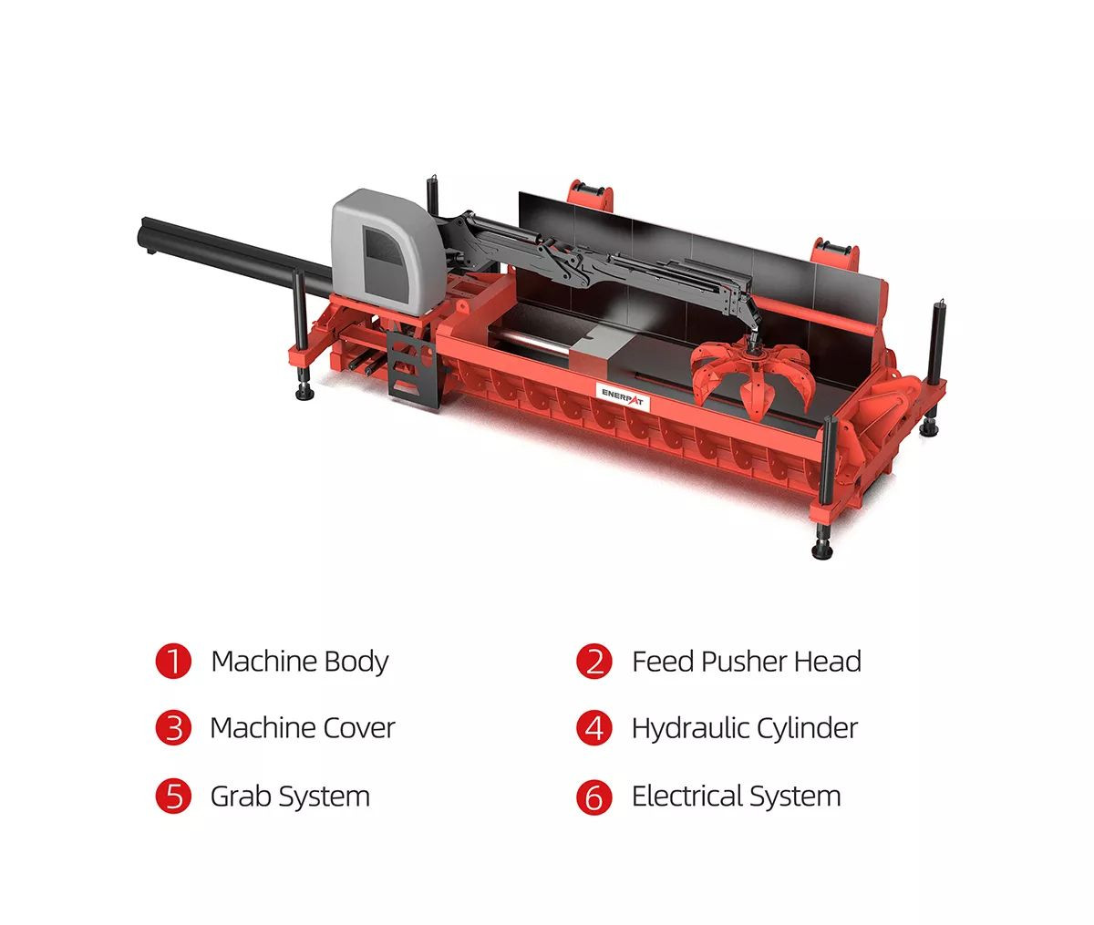 Mobile Scrap Metal  Hydraulic Car Baler for Automobile Recycling Industry