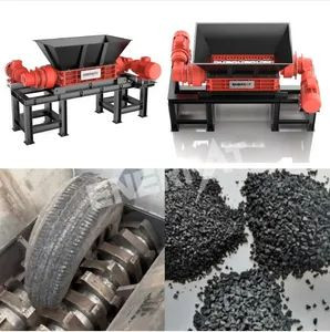 Industrial Tire Shredder Machine for Waste Tire Recycling