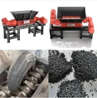 Industrial Tire Shredder Machine for Waste Tire Recycling