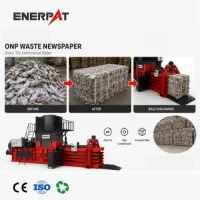 Horizontal Newspaper Baler Machine for ONP Recycling