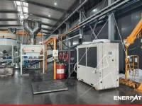 BM-8024 Hydraulic 800Ton Copper Chips Pucking Machine Copper turnings briquetting