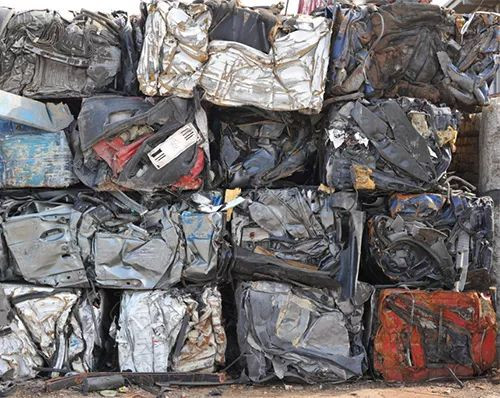 Mobile Scrap Metal  Hydraulic Car Baler for Automobile Recycling Industry