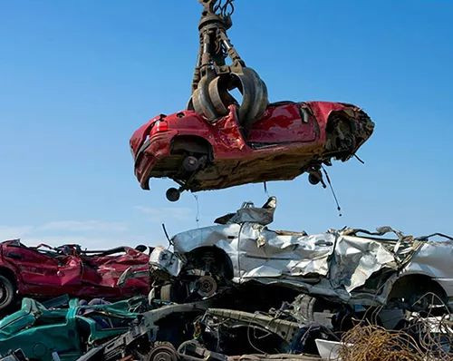 Mobile Scrap Metal  Hydraulic Car Baler for Automobile Recycling Industry