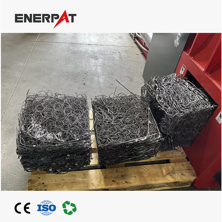 Full Automatic Hemp Hurd Baler Rice Husk Baler