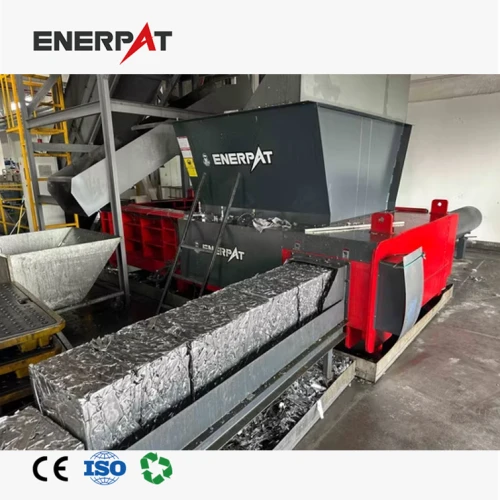 High-capacity Hydraulic Aluminum Can Crusher Baling Machine Packing Machine