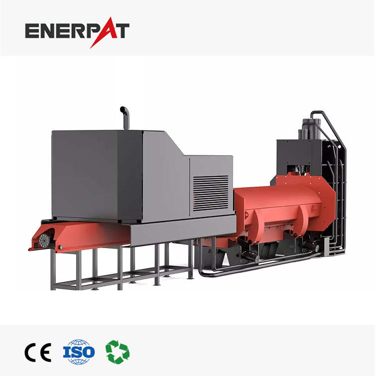 Scrap Aluminum Beams Aluminum Extrusions Shearing Machine