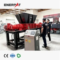 Double Shaft  Scarp Aluminum Crusher for Recycling