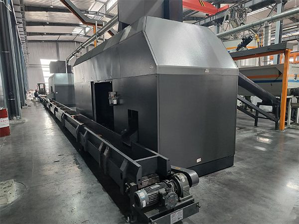 Horizontal BM-6320 630Ton Aluminum Chips / Aluminum Turnings Chips Briquetting Press Machine