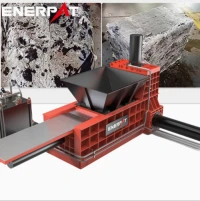 Hydraulic Triple Compression Metal Baler for Scrap Steel Irion Copper Aluminium